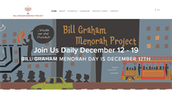 Desktop Screenshot of billgrahammenorah.org